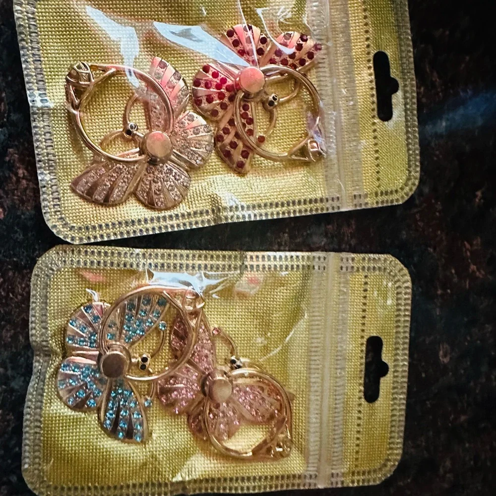 Butterfly Phone Ring Holder